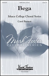 Bega SATB choral sheet music cover Thumbnail